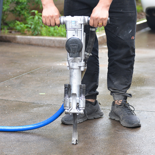 Handheld Pneumatic Rock Drill for Stone Mining