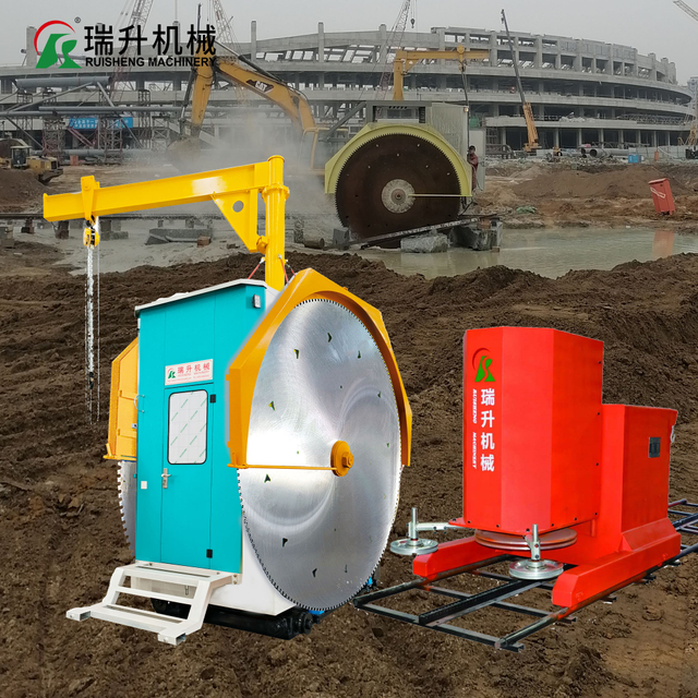 China Wholesale CE Certification High Speed Automatic New Double Blade Mining Machine Stone Quarry Cutting Machine