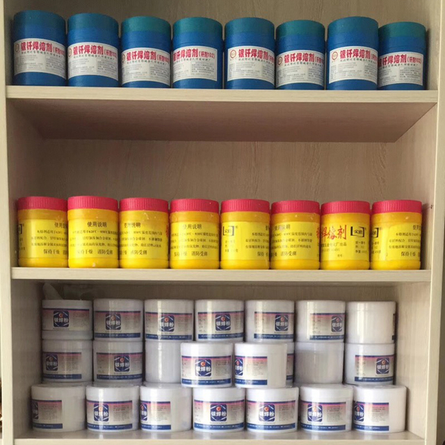 Silver Brazing Flux for Welding Diamond Saw Blade Segments 