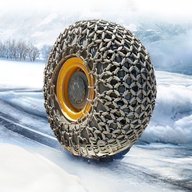Special Anti-skid Chains for Heavy-duty Forklifts in Stone Mines Traction Enhancement Chains