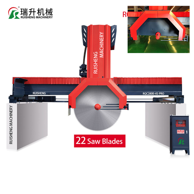 Multi Blade Granite Cutting Machine