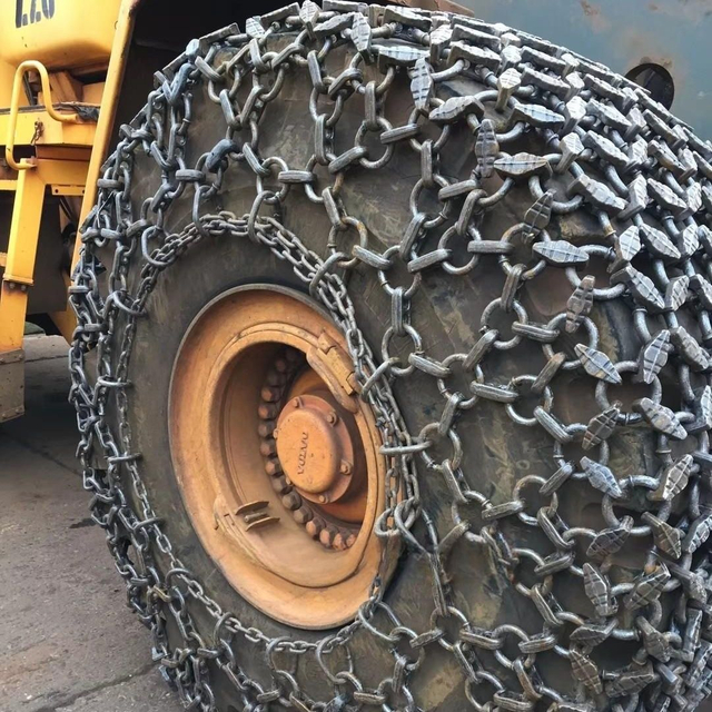 Special Anti-skid Chains for Heavy-duty Forklifts in Stone Mines Traction Enhancement Chains