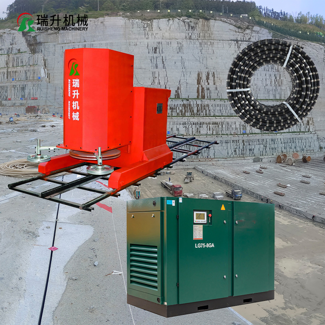 Diamond Wire Saw Stone Cutting