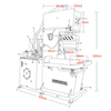 Ruisheng Nature Stone Spitting Machine Making Nature Face Stone for Granite 95Y