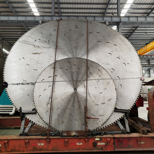 Granite Mining and Cutting with a Large 4800mm Saw Blade for Good Price India Uzbekistan