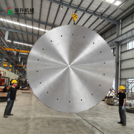 Double Blade Mining Machine and Super Large Diamond Saw Blade for Granite Mining 4600mm