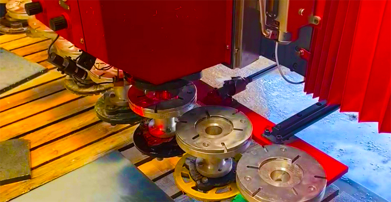 Integrated polishing machine