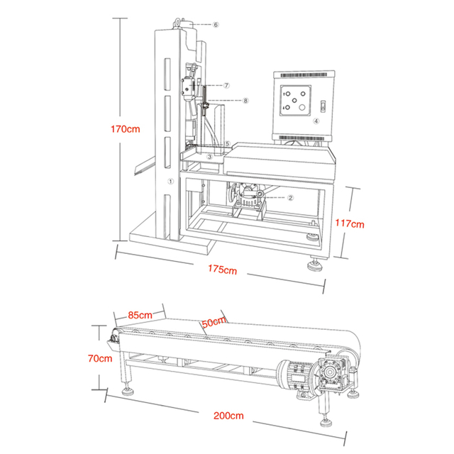 Stone Natural Surface Splitting Machine