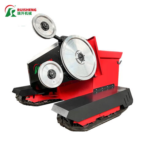Crawler Diamond Wire Saw for Marble Quarrying