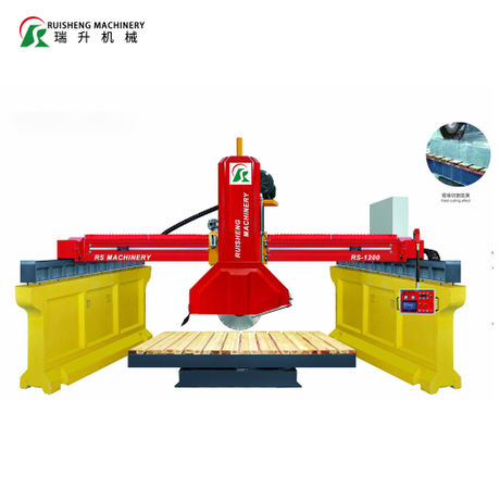 Ruisheng RS-1400 Bridge Stone Machinery Middle slabs Cutting Machine for Granite Marble