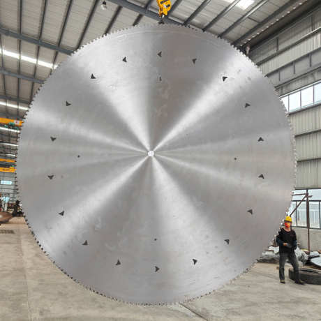 Super Large Disc Saw Blade 4800mm Professional Stone Mining Saw Blade Manufacturer