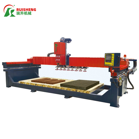 Single Head Automatic Head Changing Stone Polishing Machine