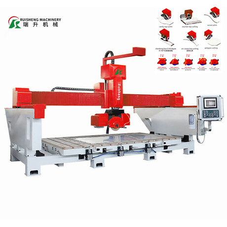 5 Axis Cnc Stone Cutting Machine